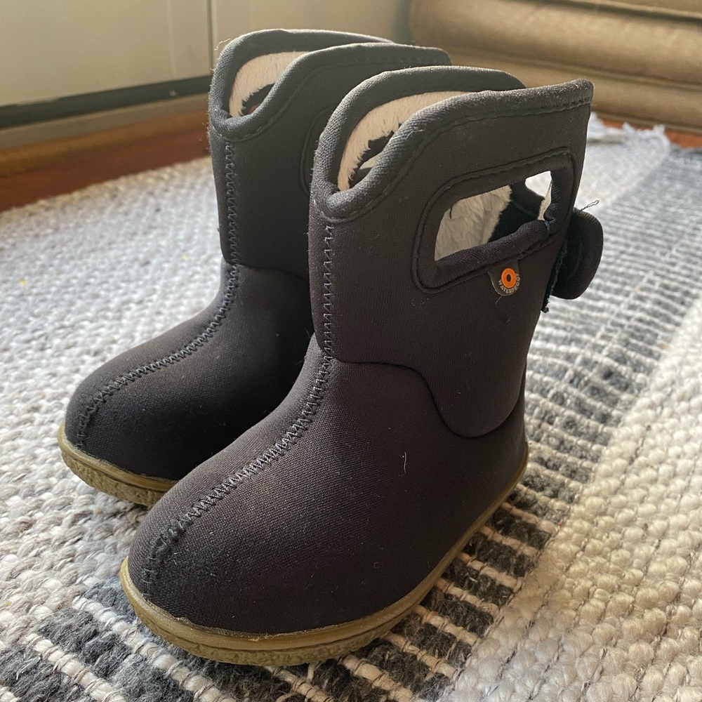 Baby Bogs II Insulated Waterproof Rain Boot sz 7